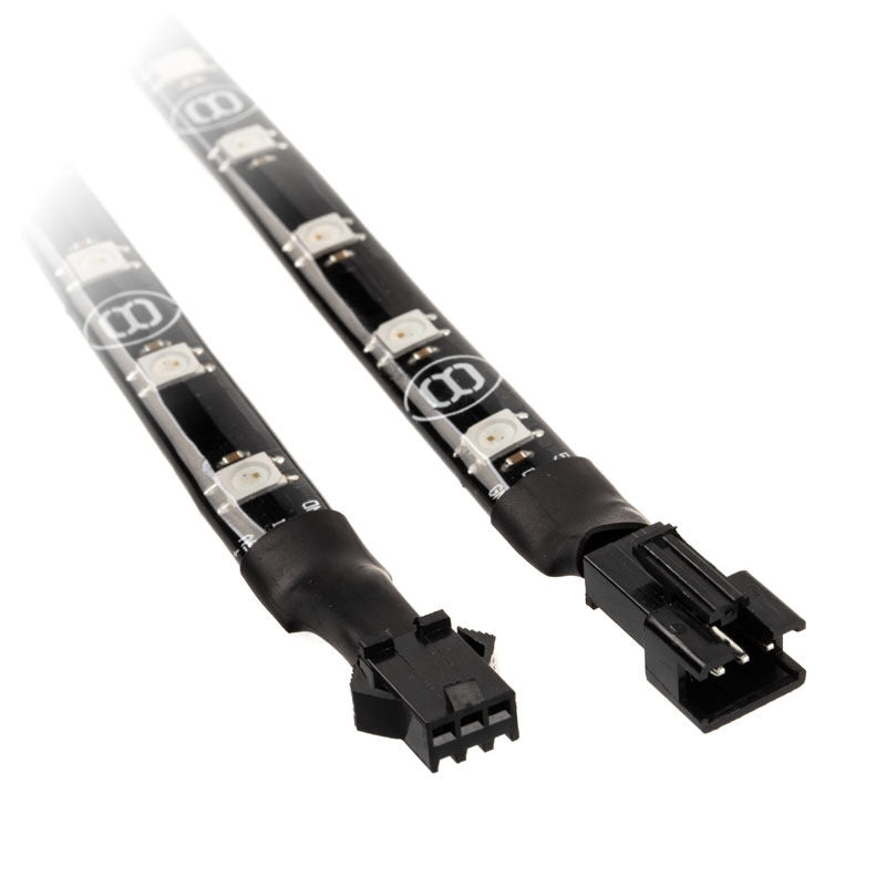 der8auer ARGB LED-strip 30 cm 15 LEDs montert i PC