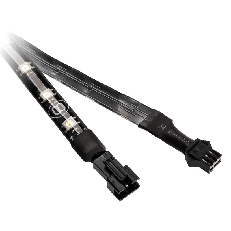 der8auer ARGB LED-strip 30 cm 15 LEDs nærbilde av logo