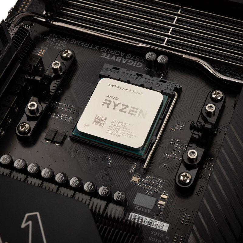der8auer Ryzen 3000/5000 OC AIO monteringsramme svart detalj