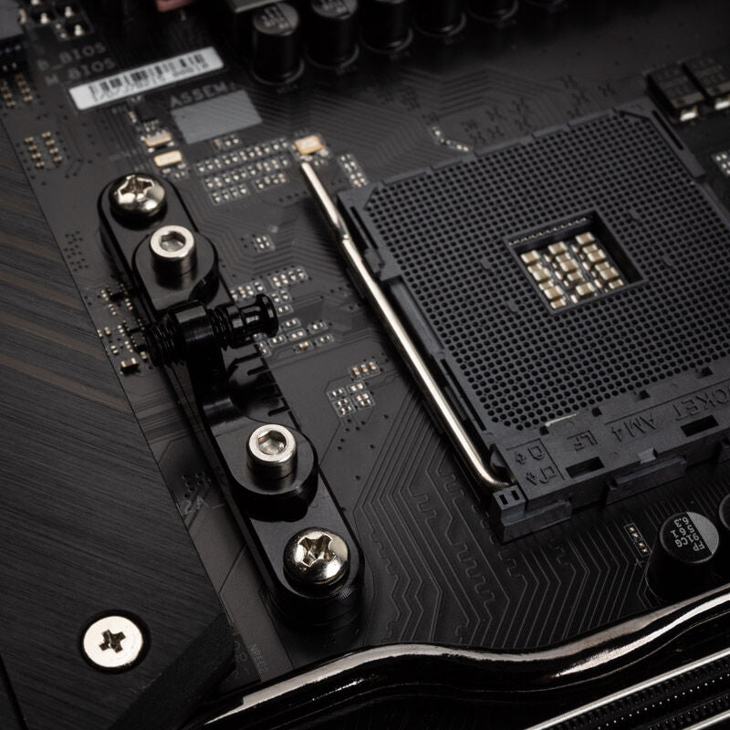 der8auer Ryzen 3000/5000 OC AIO monteringsramme svart med AIO-kjøler
