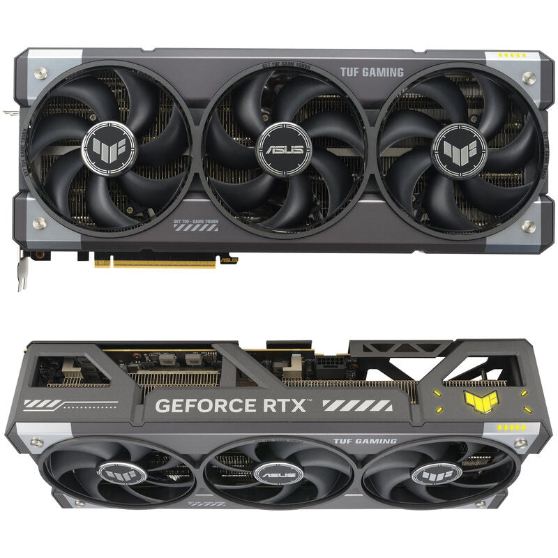 Detalj av ASUS TUF RTX 5090 OC Edition grafikkort
