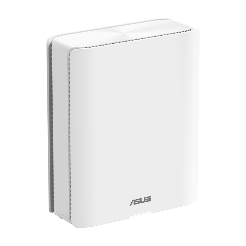 Detalj av ASUS ZenWiFi BQ16 BE25000 Wi-Fi 7 mesh-ruter hvit