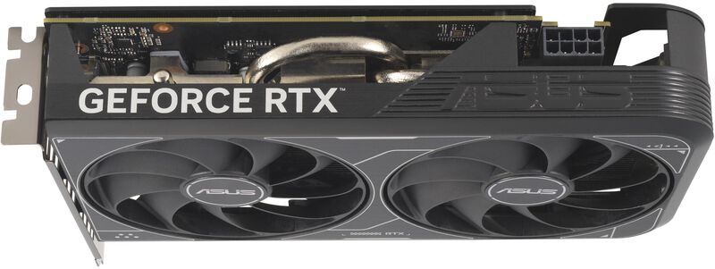 Detalj av kretskort på ASUS GeForce RTX 4060 Dual O8G V2 grafikkort