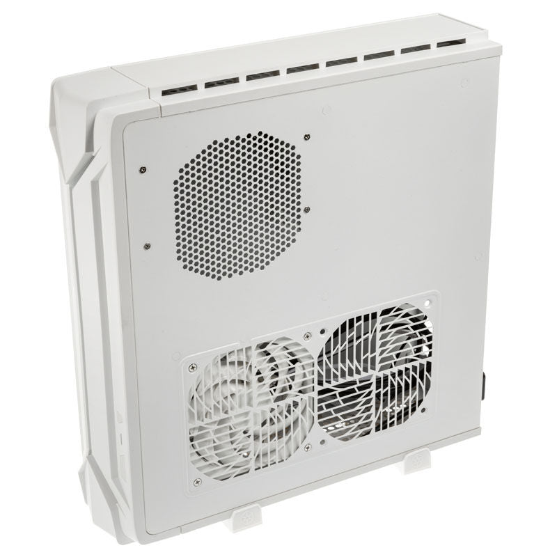 Detalj av SilverStone Raven Z RVZ03W-ARGB HTPC-kabinett Mini-ITX hvit