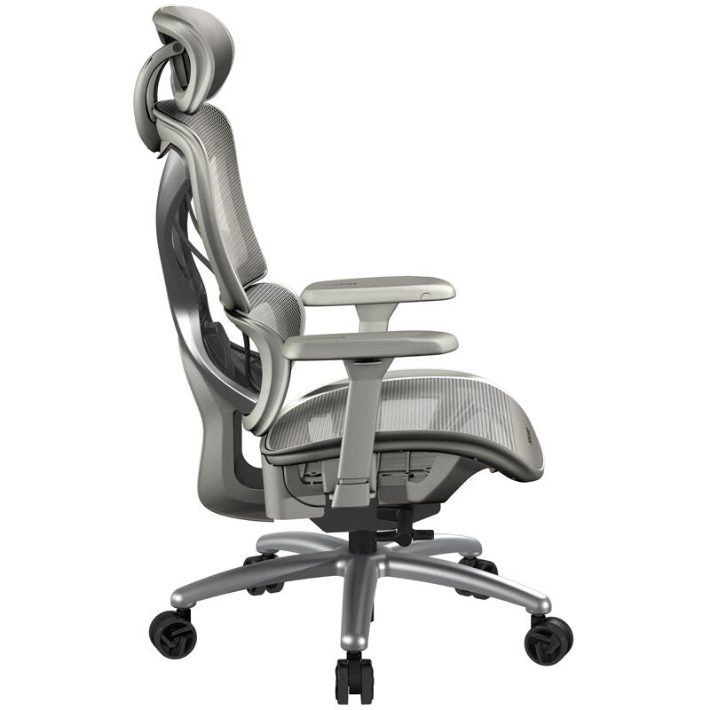 Detalj av stoffrygg på ThunderX3 XTC ergonomisk kontorstol mørkegrå