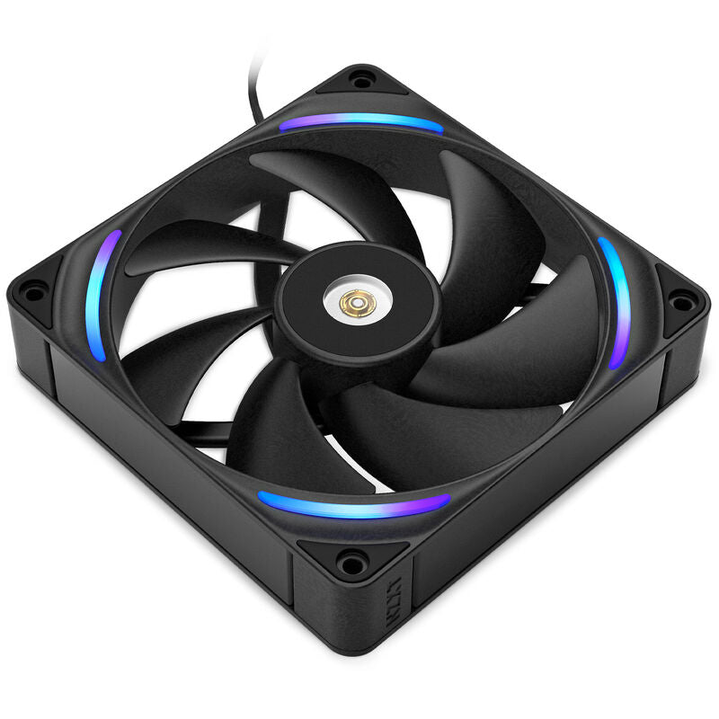 Detaljbilde av NZXT F140X RGB kabinettvifte svart rotor