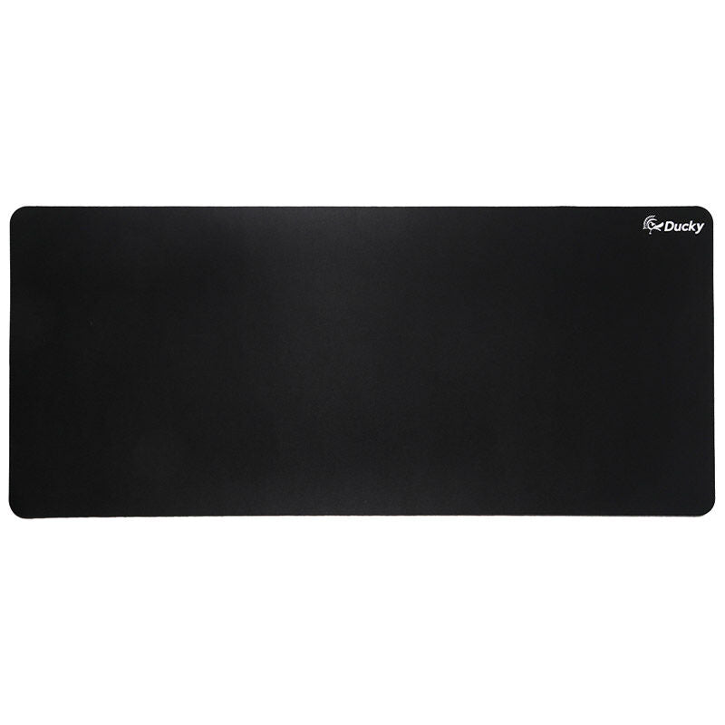 Ducky Feather gamingmus ARGB Huano svart/hvit med musematte - Ducky