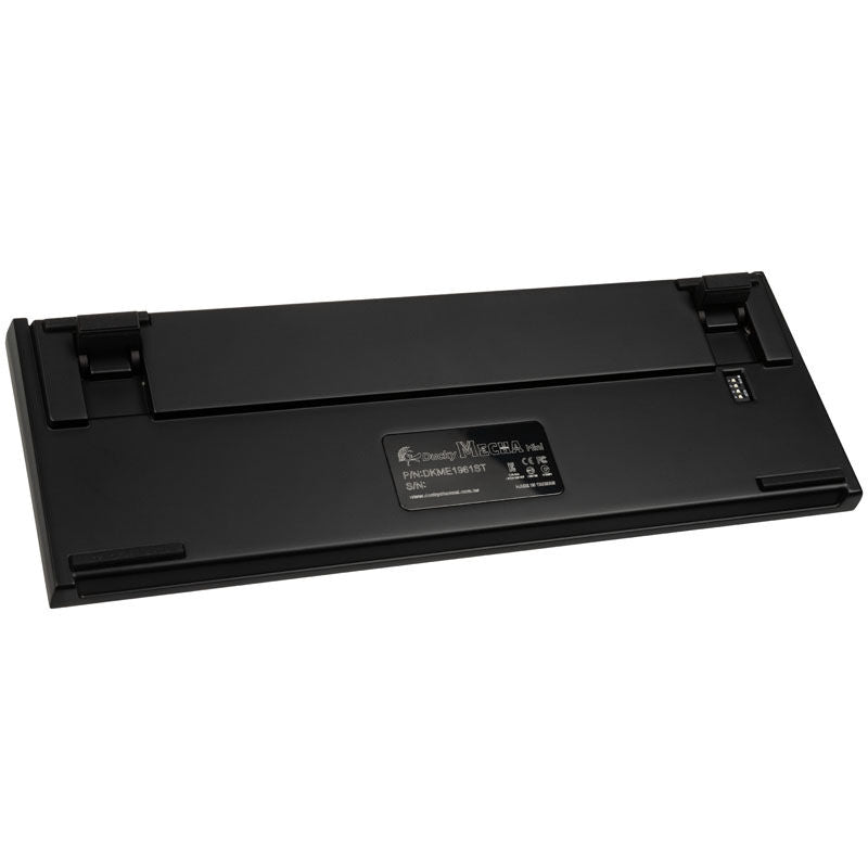 Ducky Mecha Mini gamingtastatur MX-Black RGB 60 % svart med avtakbart USB Type-C-kabel