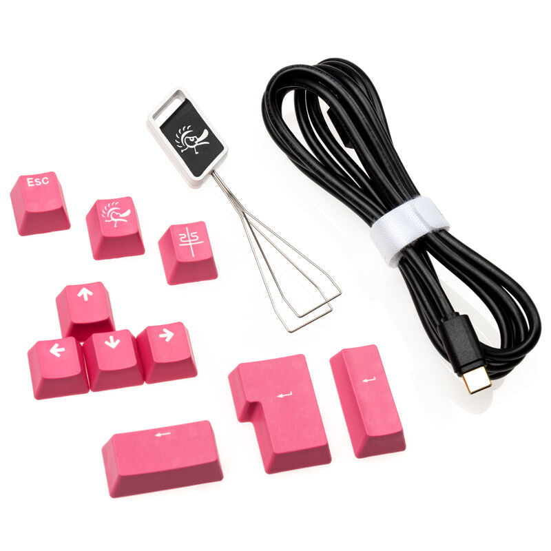Ducky Mecha SF Limited Dawn Edition gamingtastatur RGB MX-Black med justerbare føtter