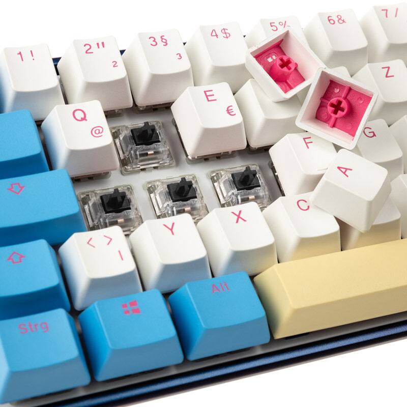 Ducky Mecha SF Limited Dawn Edition gamingtastatur RGB MX-Black med RGB-belysning