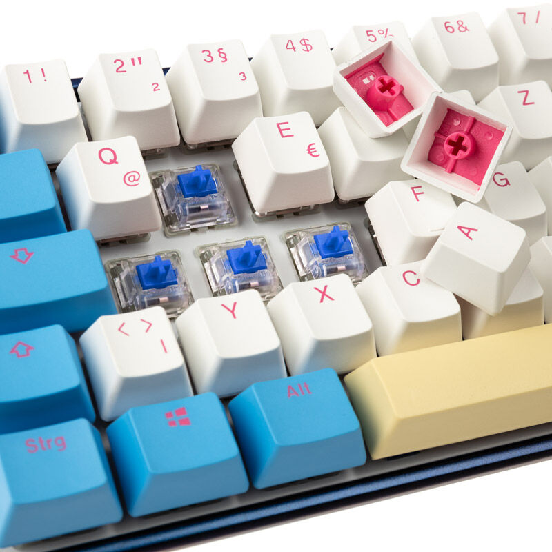 RGB-belysning på Ducky Mecha SF Limited Dawn Edition