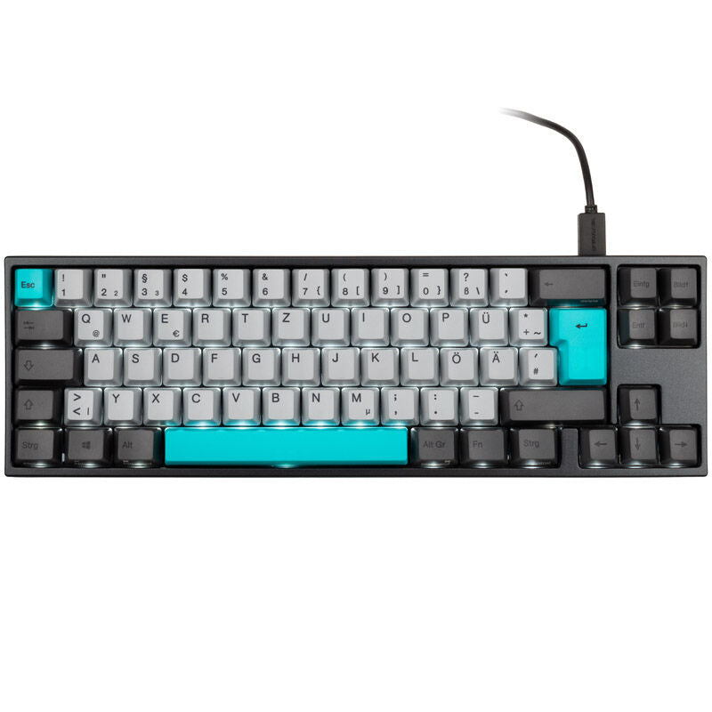 Ducky Miya Pro Moonlight TKL gamingtastatur bakside