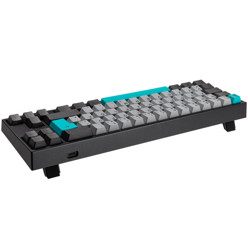 Nærbilde av Ducky Miya Pro Moonlight TKL gamingtastatur brytere