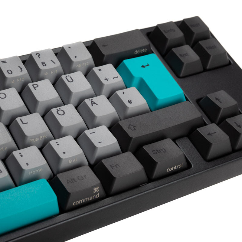 Sideprofil av Ducky Miya Pro Moonlight TKL gamingtastatur