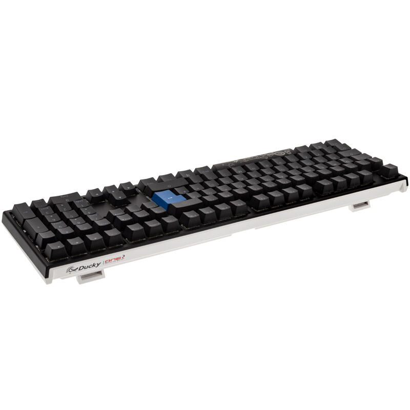 Detaljbilde av Ducky One 2 Backlit PBT gamingtastatur RGB MX-Nature-White svart taster