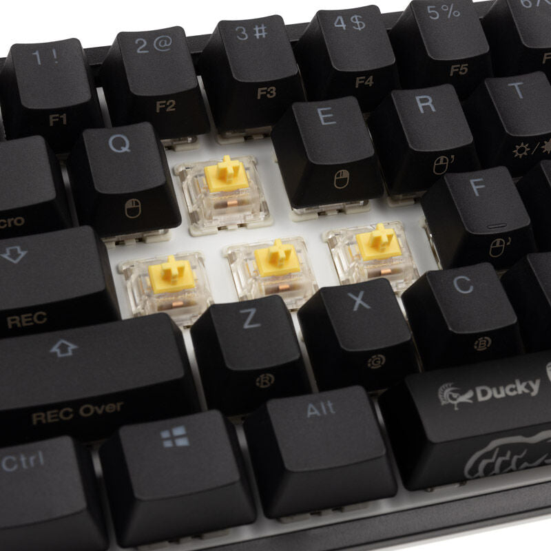 Ducky One 2 Pro Mini gamingtastatur RGB Gateron Yellow US - Ducky