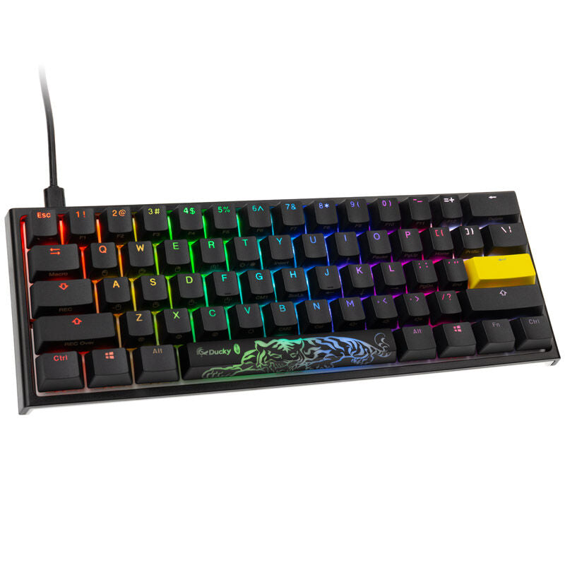 Ducky One 2 Pro Mini gamingtastatur RGB Kailh White US forfra
