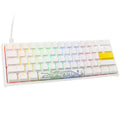 Ducky One 2 Pro Mini White gamingtastatur forfra