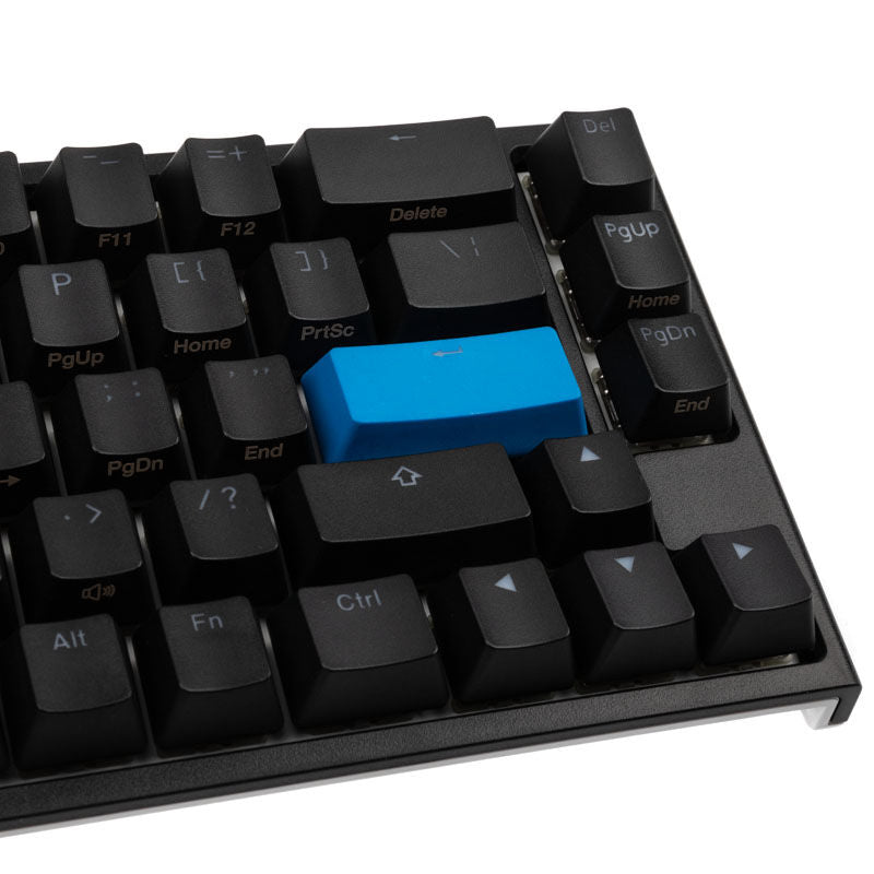 Ducky One 2 SF gamingtastatur MX-Blue RGB 65 % svart tastaturlayout