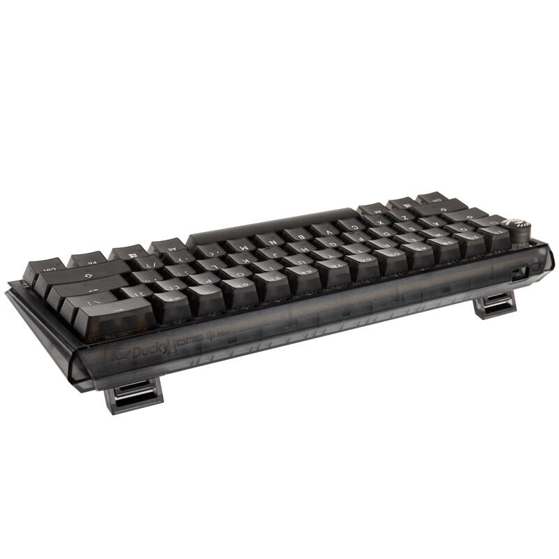 Detaljbilde av Ducky One 3 Aura Black Mini gamingtastatur RGB MX-Brown US tastaturknapper