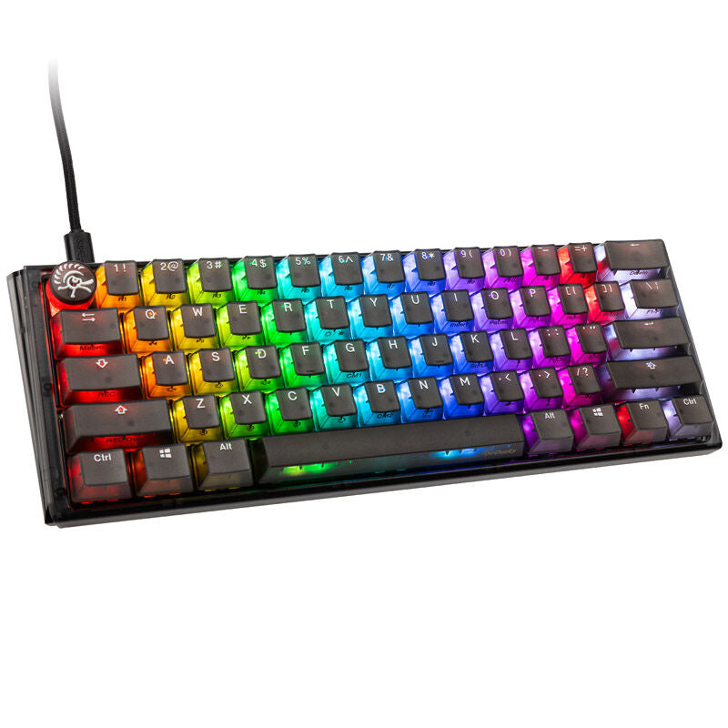 Ducky One 3 Aura Black Mini gamingtastatur 60% forfra