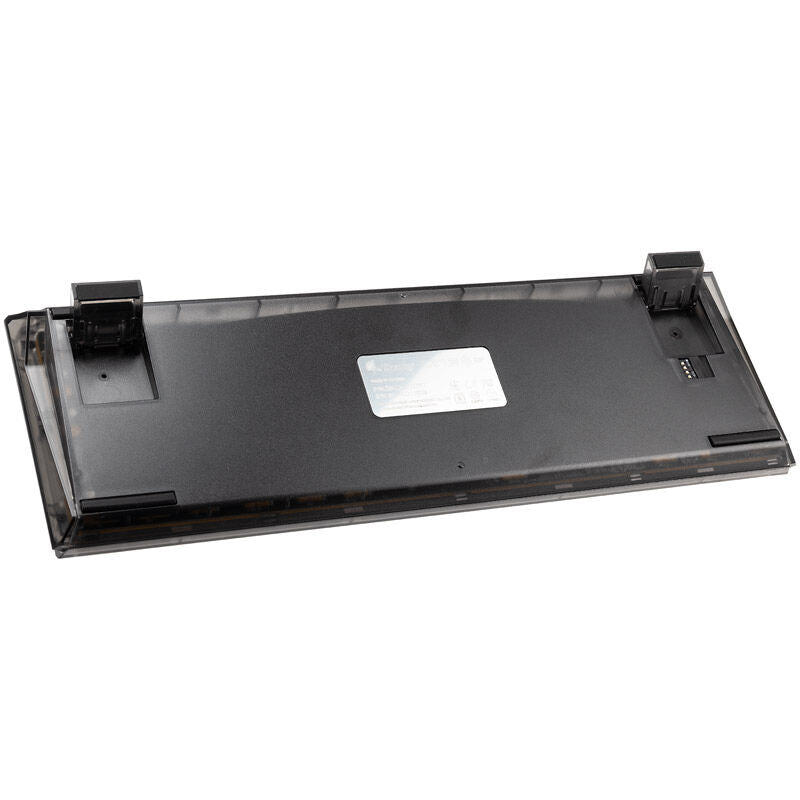 Montert Ducky One 3 Aura Black SF gamingtastatur 65% på skrivebord