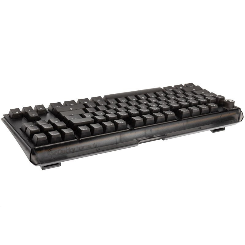 Detalj av Ducky One 3 Aura Black TKL gamingtastatur RGB brytere