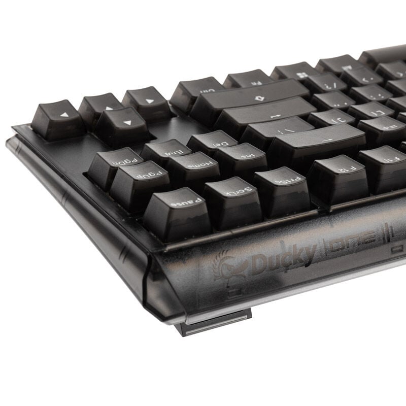 Oversikt over Ducky One 3 Aura Black TKL gamingtastatur RGB belysning