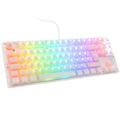 Ducky One 3 Aura White TKL gamingtastatur forfra