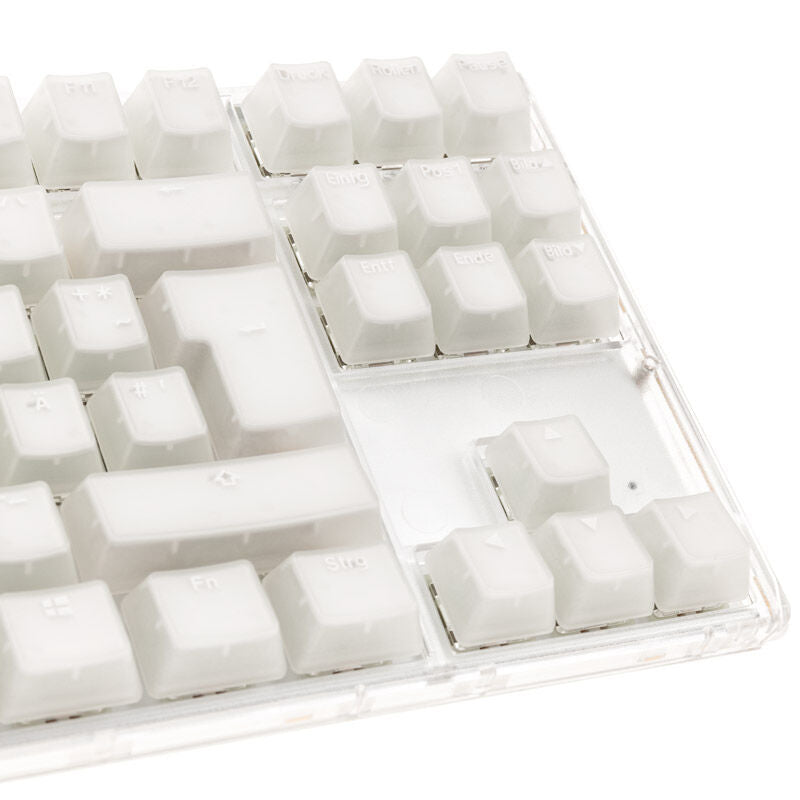 Ducky One 3 Aura White TKL gamingtastatur RGB MX-Red - Ducky