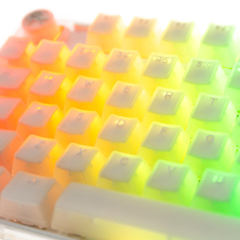 Ducky One 3 Aura White TKL gamingtastatur RGB MX-Speed-Silver RGB-belysning