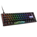 Ducky One 3 Classic Black/White SF 65% gamingtastatur forfra