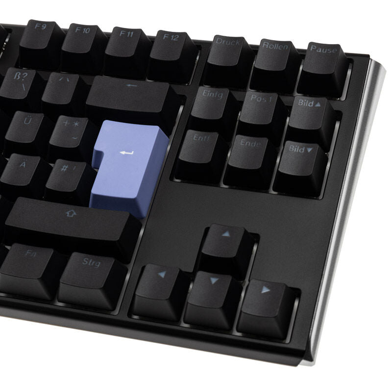 Tastaturstørrelse og layout på Ducky One 3 Classic Black/White TKL gamingtastatur RGB MX-Blue