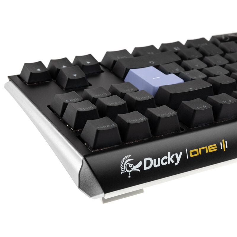 Ducky One 3 Classic Black/White TKL gamingtastatur RGB MX-Red sideprofil