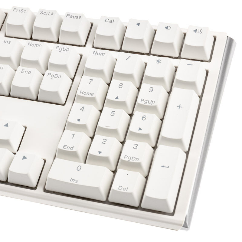 Ducky One 3 Classic Pure White tastatur med LED-effekter
