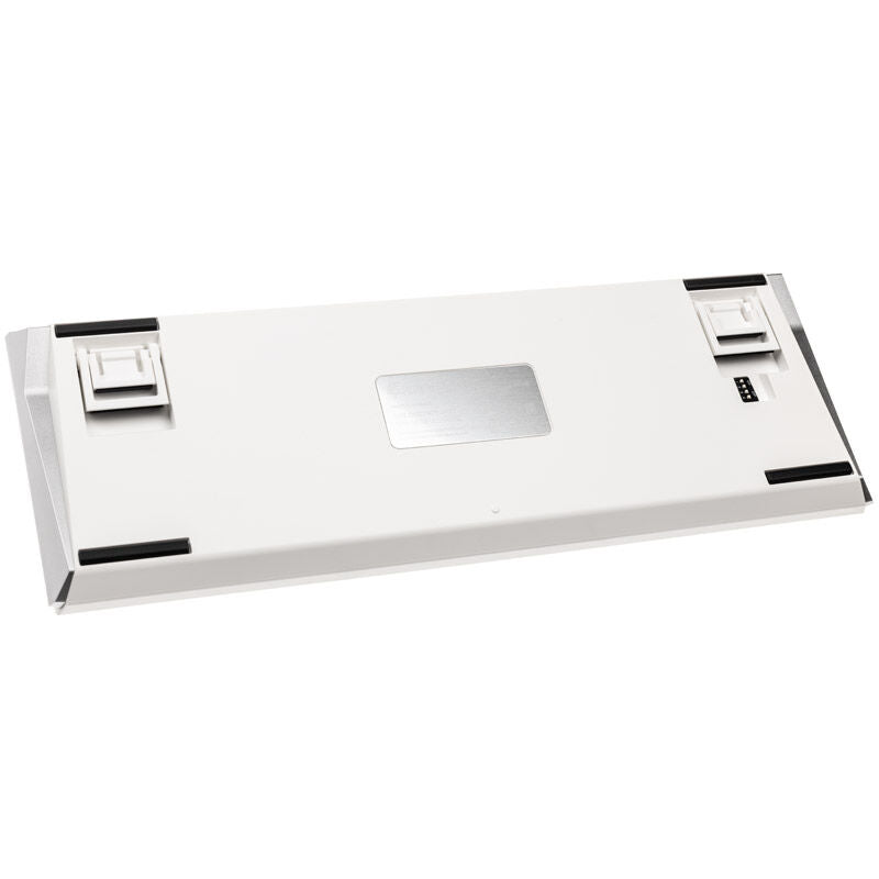 Nærbilde av Cherry MX Red-switch i Ducky One 3 Classic Pure White Mini