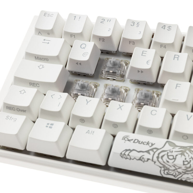 Ducky One 3 Classic Pure White Mini med RGB-belysning