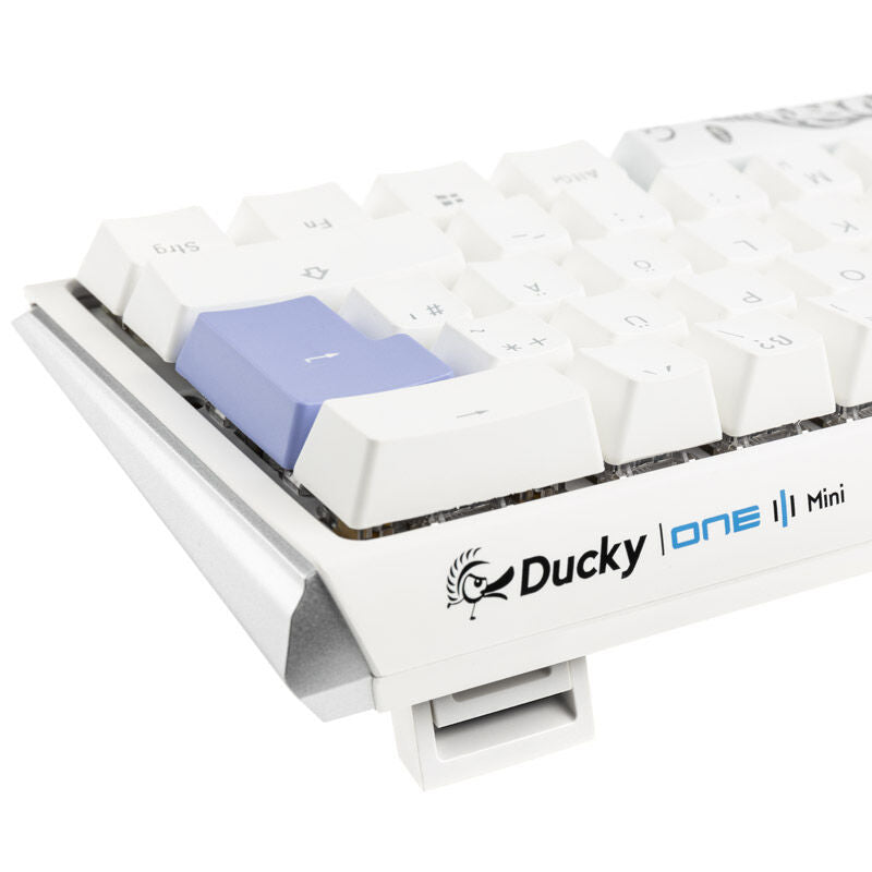 RGB-belysningseffekt på Ducky One 3 Classic Pure White Mini tastatur