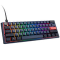 Ducky One 3 Cosmic Blue Mini gamingtastatur forfra