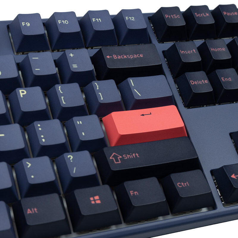Ducky One 3 Cosmic Blue TKL gamingtastatur RGB MX-Blue US - Ducky