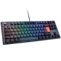 Ducky One 3 Cosmic Blue TKL gamingtastatur RGB MX-Brown forfra