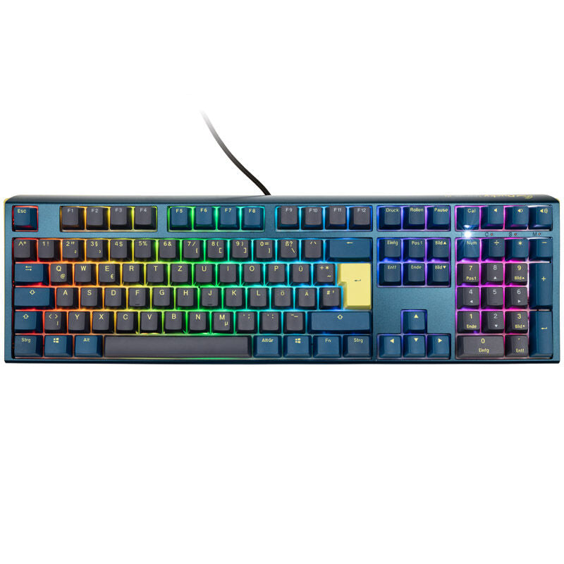 Ducky One 3 Daybreak gamingtastatur RGB bakside