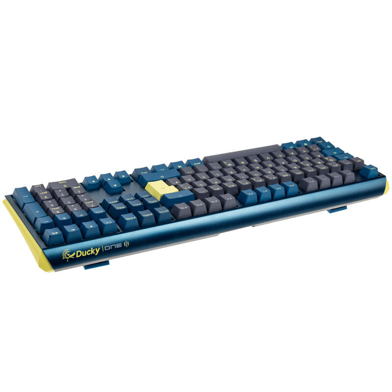 Detalj av Ducky One 3 Daybreak gamingtastatur RGB MX-Brown Hot-Swap taster