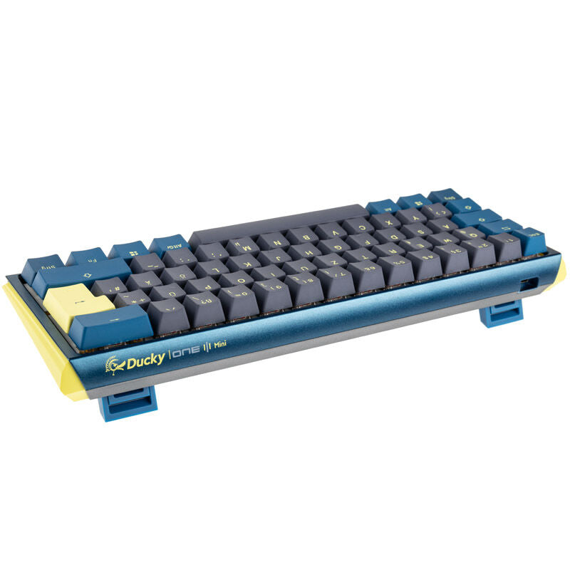 Nærbilde av Ducky One 3 Daybreak Mini 60% gamingtastatur tastaturhetter