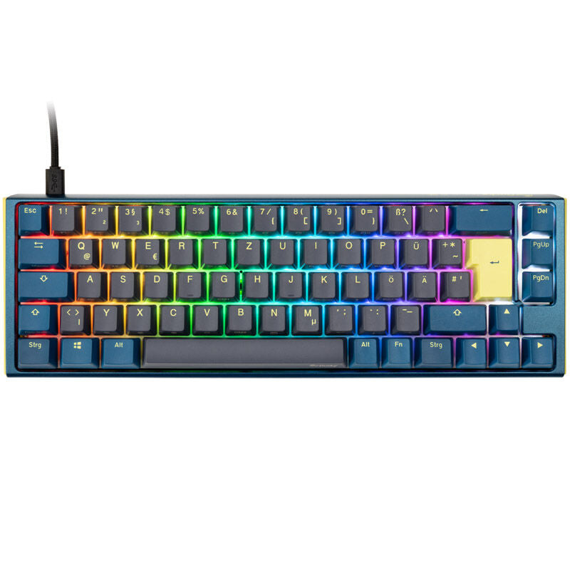 Ducky One 3 Daybreak SF gamingtastatur 65% RGB MX-Black bakside