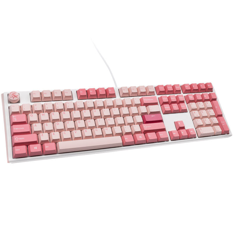 Ducky One 3 Gossamer Pink gamingtastatur forfra