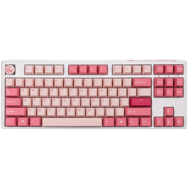 Ducky One 3 Gossamer TKL Pink gamingtastatur bakside