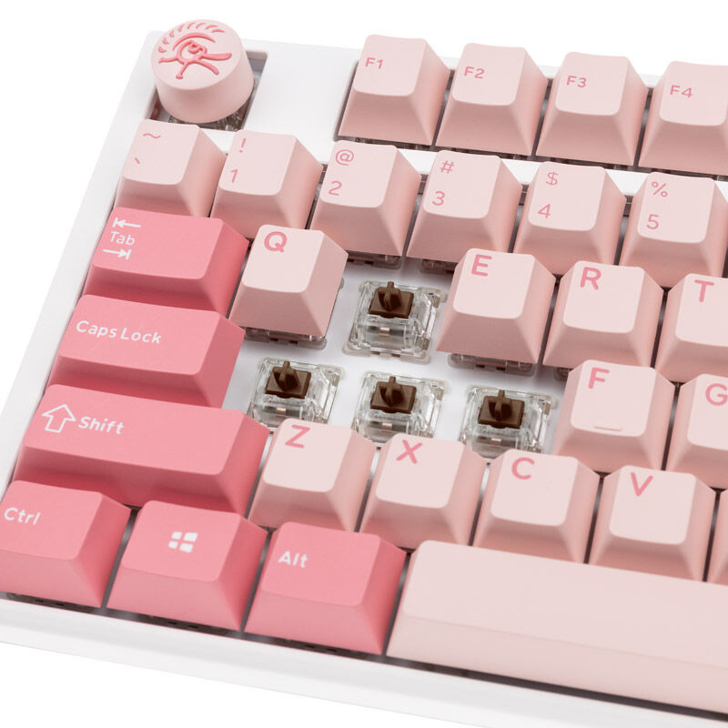 Ducky One 3 Gossamer TKL Pink USB-C port