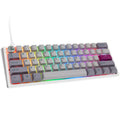 Ducky One 3 Mist Grey Mini gamingtastatur 60% forfra