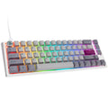 Ducky One 3 Mist Grey SF gamingtastatur forfra